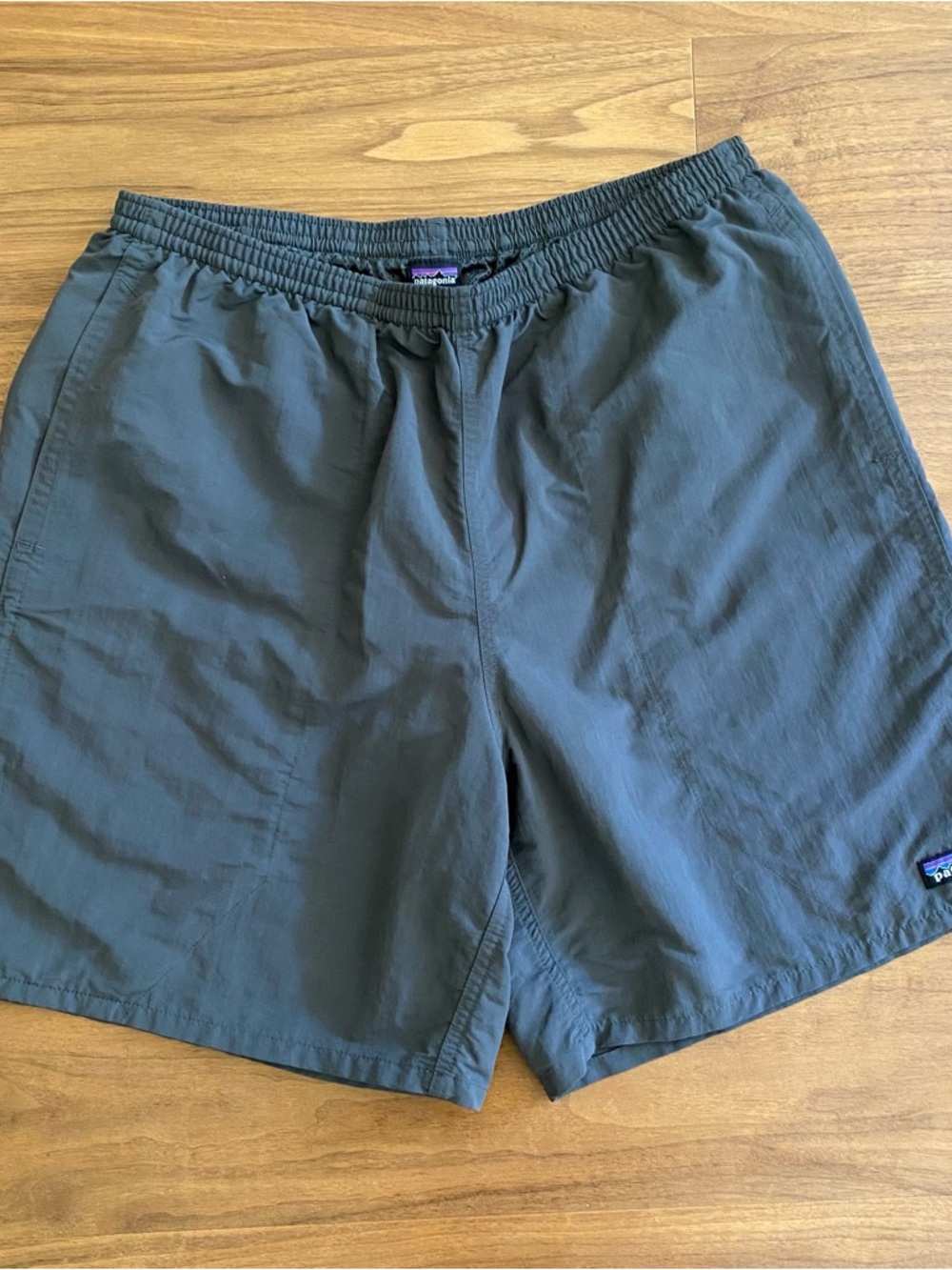 Patagonia Baggies Shorts Gray Medium 5” Lined Swim Hiking